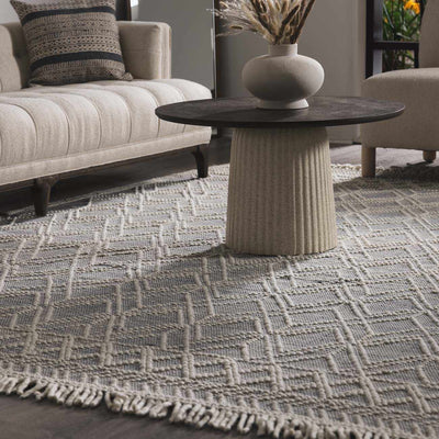 Ramsbury Ivory & Blue Area Rug