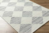 Made to Order Custom Size Andrin Light Gray Area Rug - Vivir x Livabliss
