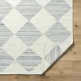 Made to Order Custom Size Andrin Light Gray Area Rug - Vivir x Livabliss
