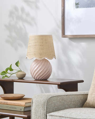 Coyahualco Pink Table Lamp