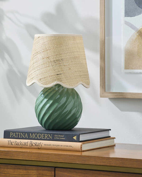 Coyahualco Beige Table Lamp