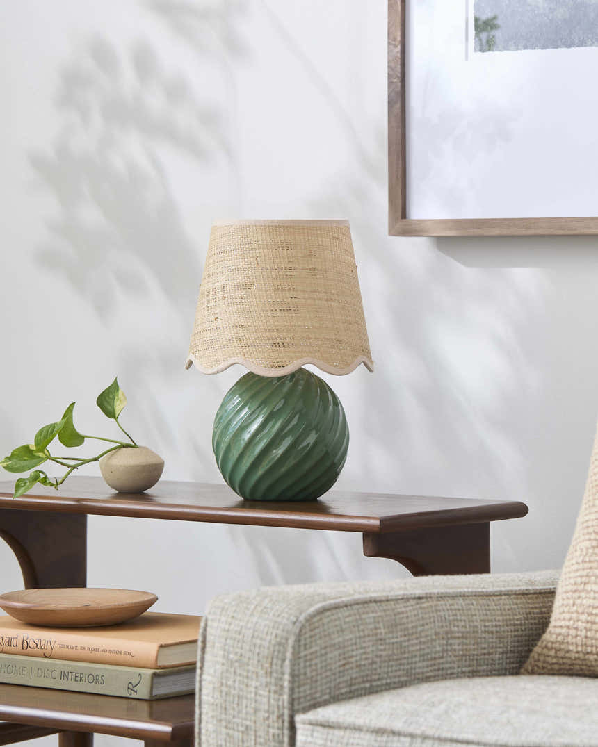 Coyahualco Beige Table Lamp