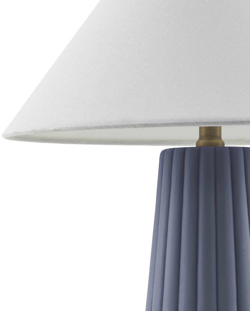 Alfonsine Blue Table Lamp