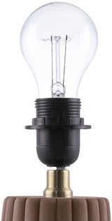 Alfonsine Dark Red Table Lamp