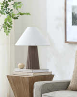 Alfonsine Dark Red Table Lamp