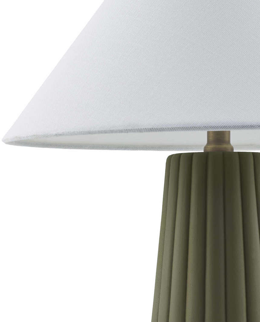 Alfonsine Green Table Lamp