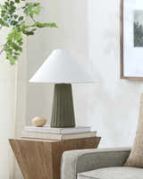 Alfonsine Green Table Lamp
