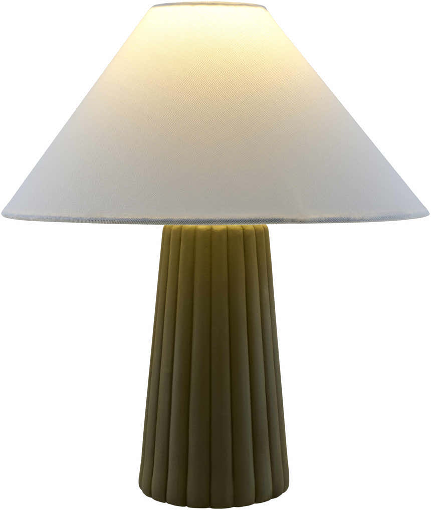 Alfonsine Green Table Lamp