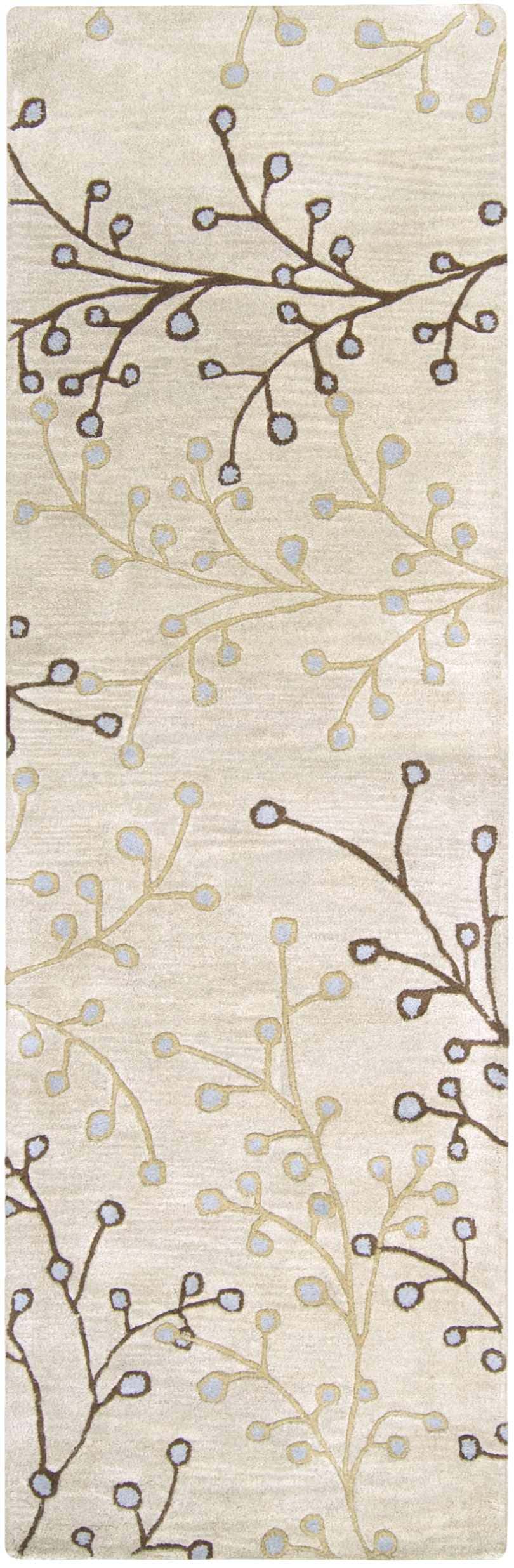 Made to Order Custom Size Beige Gray Elsu Area Rug