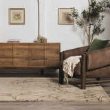 Made to Order Custom Size Beige Gray Elsu Area Rug