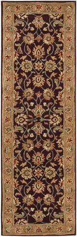 Made to Order Custom Size Cherryfield Hand Tufted Burgundy 1024 Area Rug