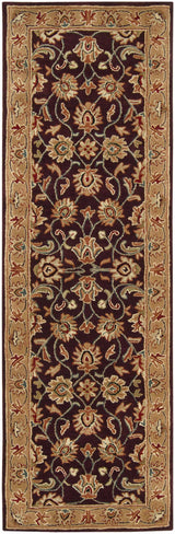 Made to Order Custom Size Cherryfield Hand Tufted Burgundy 1024 Area Rug