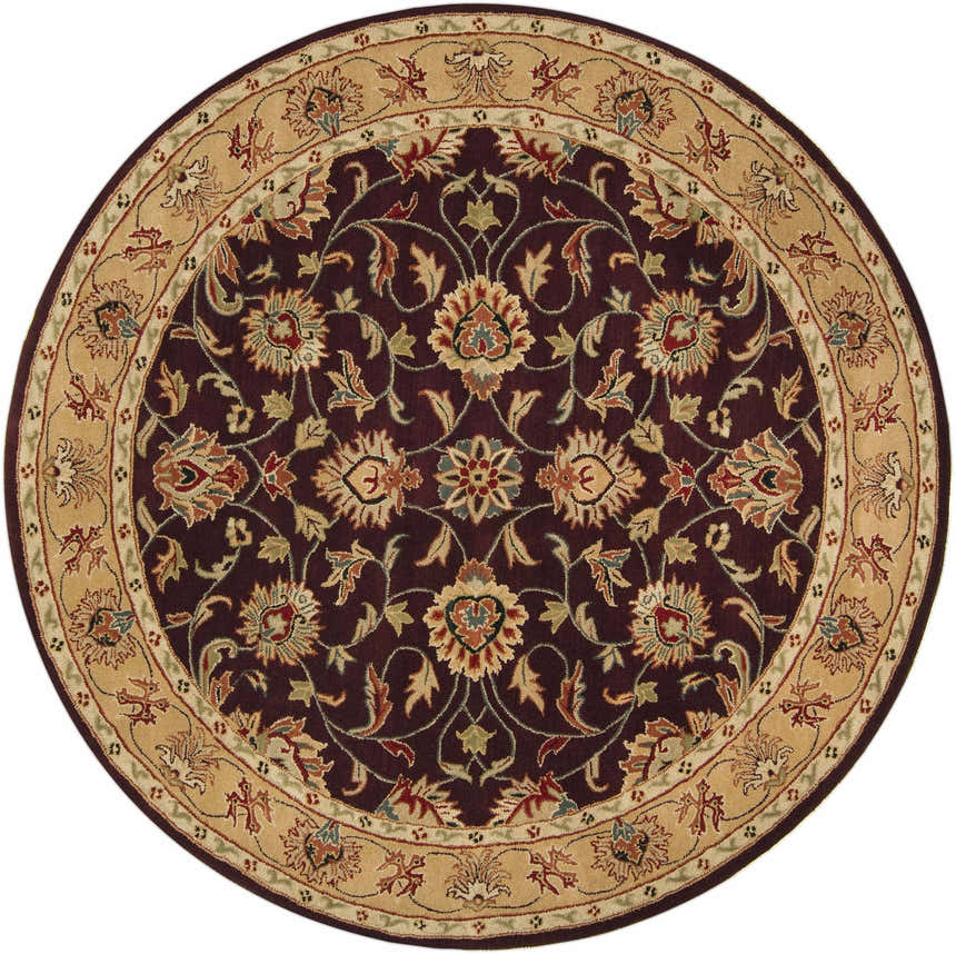 Made to Order Custom Size Cherryfield Hand Tufted Burgundy 1024 Area Rug