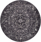 Corina Black Area Rug