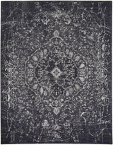 Corina Black Area Rug