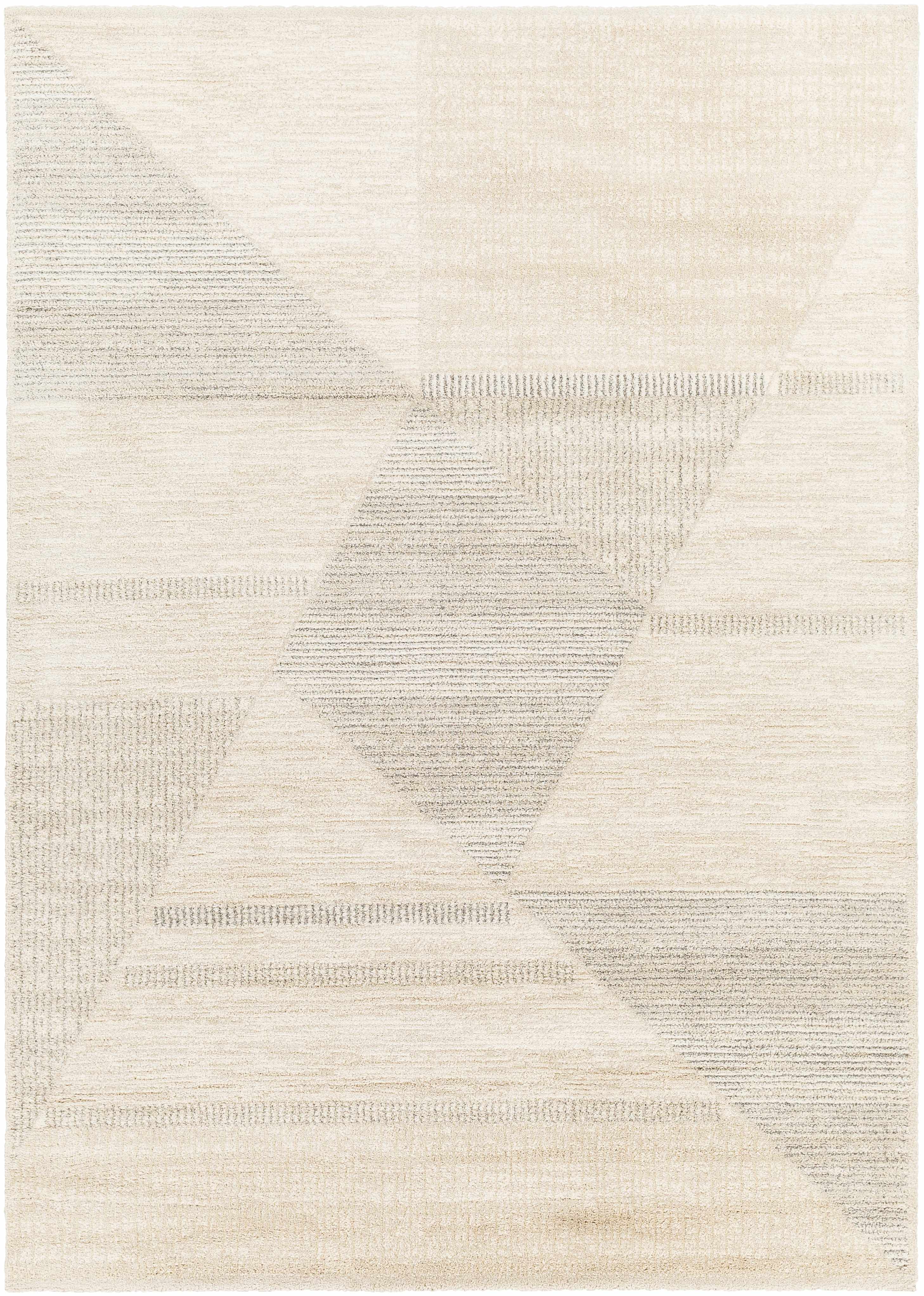 Chizu Geometric Neutral Luxe Rug – Boutique Rugs