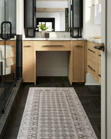 Rainier Light Brown Washable Rug | Our PNW Home X Livabliss