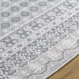 Rainier Gray Washable Rug | Our PNW Home X Livabliss