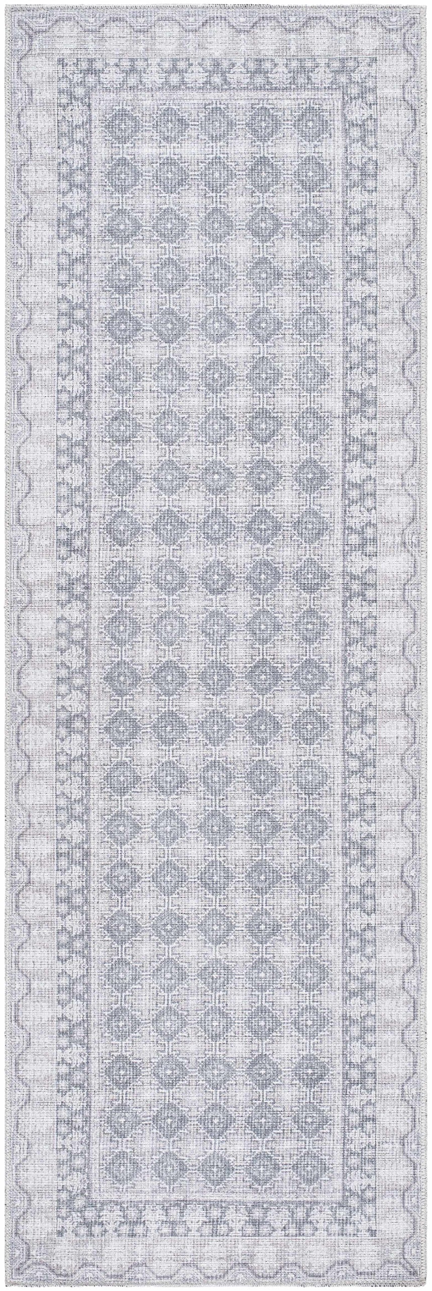 Rainier Blue Washable Rug | Our PNW Home X Livabliss