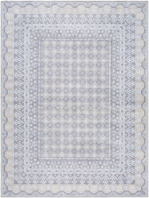 Catori Blue Washable Area Rug