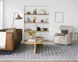 Rainier Blue Washable Rug | Our PNW Home X Livabliss