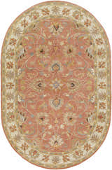 Made to Order Custom Size Cherryfield Hand Tufted Burnt Orange 1124 Area Rug