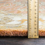 Made to Order Custom Size Cherryfield Hand Tufted Burnt Orange 1124 Area Rug