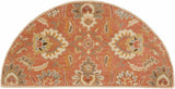 Made to Order Custom Size Chesterton Hand Tufted Orange 1112 Area Rug