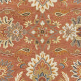 Made to Order Custom Size Chesterton Hand Tufted Orange 1112 Area Rug