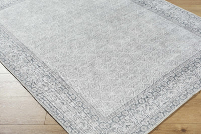 Cloris Gray Washable Area Rug