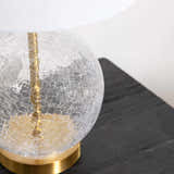 Ciel Contemporary Glass Textured Table Lamp