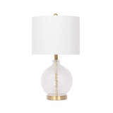 Ciel Contemporary Glass Textured Table Lamp