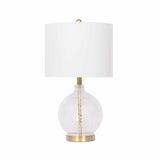 Ciel Contemporary Glass Textured Table Lamp