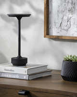 Carbellino Black Table Lamp