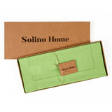 Cotton Linen Hemstitch Table Runner