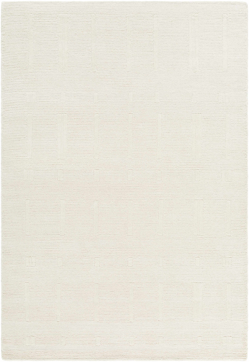 Charan Ivory Cream Area Rug