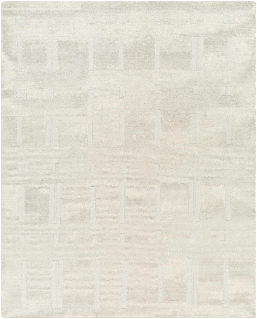 Charan Ivory Cream Area Rug