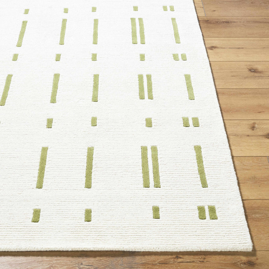 Made to Order Custom Size Charan Ivory Area Rug