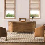 Made to Order Custom Size Idaho Broken-Striped Beige Area Rug | Our PNW Home X Livabliss