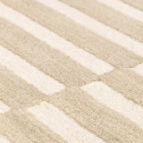 Idaho Broken-Striped Beige Area Rug | Our PNW Home X Livabliss
