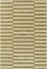Idaho Broken-Striped Green Area Rug | Our PNW Home X Livabliss