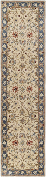 Cherryfield 1125 Yellow&Sage Wool Rug