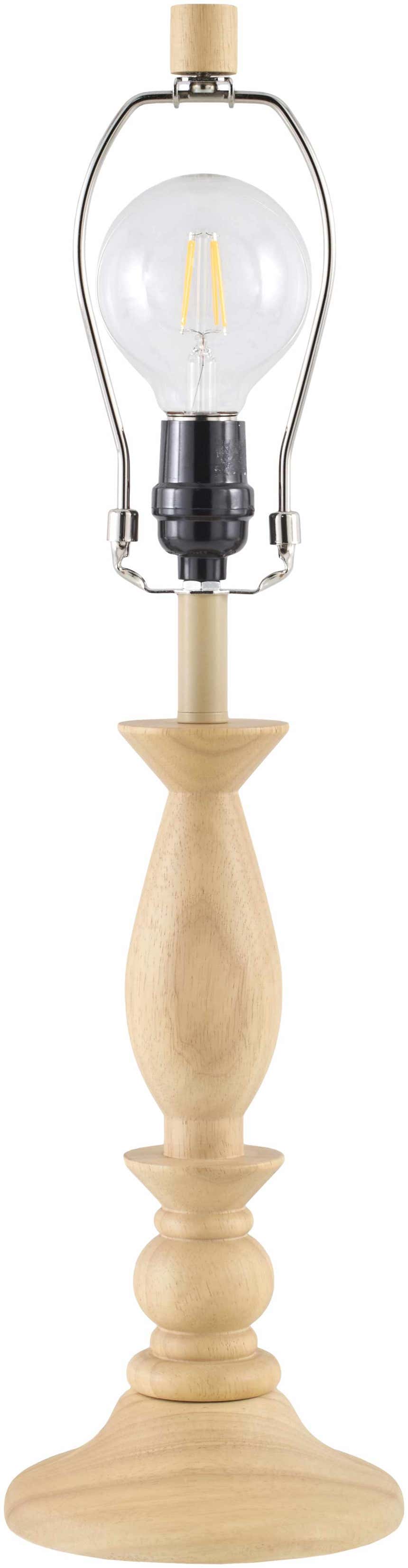 Utsunomiya Cream Wood Table Lamp