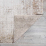 Galey Alix x Livabliss Abstract Modern Marble Cream/Dark Brown Myrtle Avenue IV Area Rug