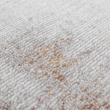 Galey Alix x Livabliss Abstract Modern Marble Cream/Dark Brown Myrtle Avenue IV Area Rug