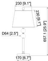 Cherechiu Table Lamp