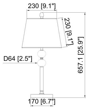 Cherechiu Table Lamp