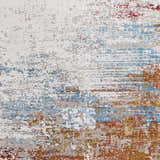 Sample Cardington Luxury Fringed Faux Silk Rug