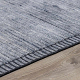 Creda Luxe Navy Hand Knotted Area Rug