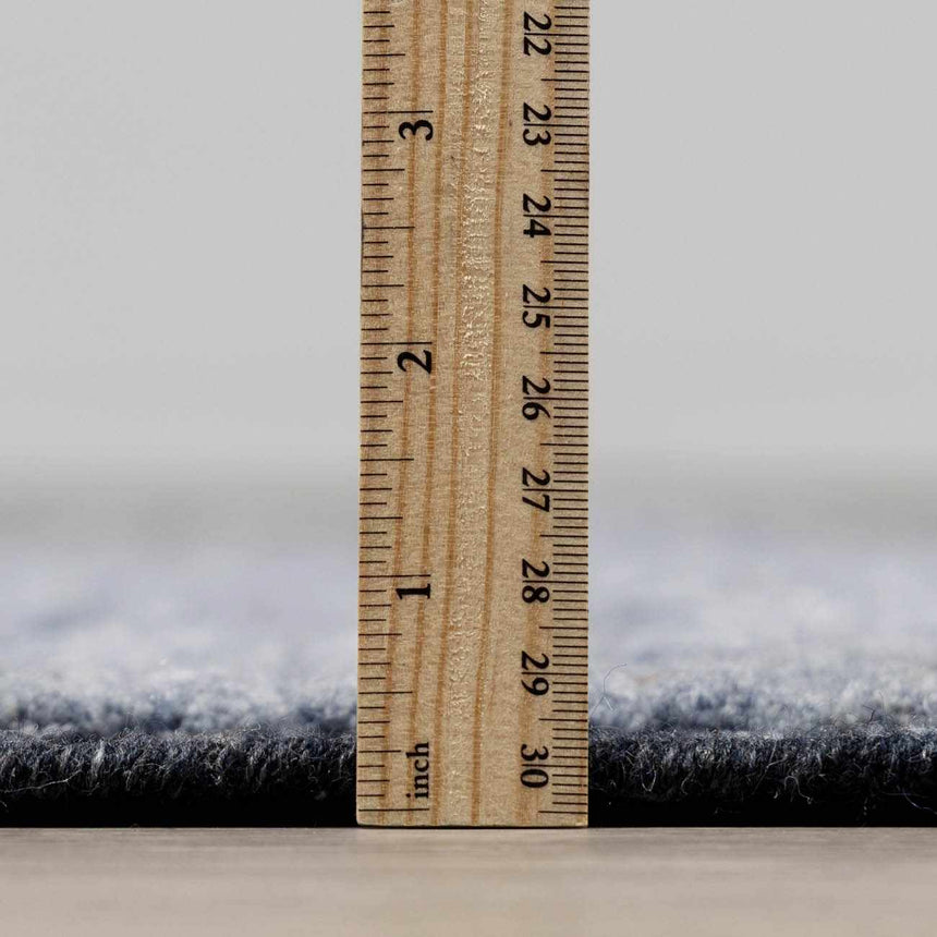 Creda Luxe Navy Hand Knotted Area Rug